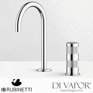 IB Rubinetti RX305RS Reflex Exposed Parts for Manual Wall Hydroprogressive Mixer Spare Parts