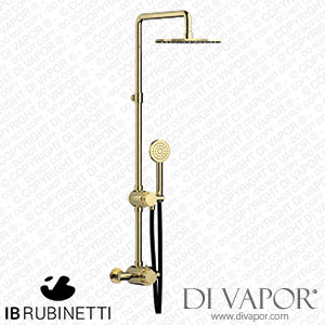 IB Rubinetti RX800II Shower Column Spare Parts