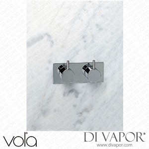 Vola Build-in Double Stop Valve, 1/2 Inch 2 x S20 Valves (S40-002) Spare Parts