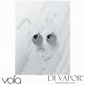 Vola Build-in Double Stop Valve, 3/4 Inch 2 x S21 Valves (S42) Spare Parts