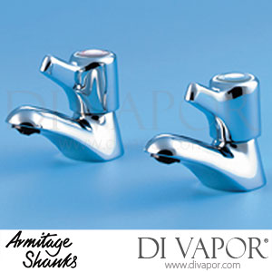 Armitage Shanks S7014AA Millenia Q/T Pair Quarter Turn Bath Taps with Chrome Levers Spare Parts
