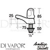 Armitage Shanks S7031AA GEN1 Spare Diagram