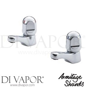 Armitage Shanks Sandringham STD Pair Standard Basin Taps Spare Parts S7031AA GEN1