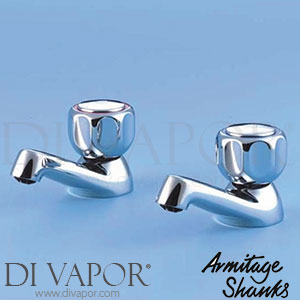 Armitage Shanks S7051AA Fairline Pair Basin Taps with Chrome Handles Spare Parts