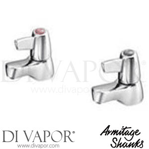 Armitage Shanks Swan Chrome Pillar Taps Rim Mounted Spare Parts S7069AA GEN1