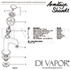 Armitage Shanks Fairline Pair Standard High Neck Sink Taps Spares