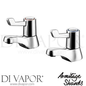Armitage Shanks Sandringham Chrome Bath Pillar Taps Spare Parts S7092AA GEN1