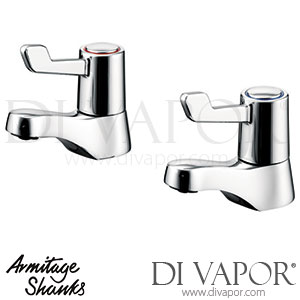 Armitage Shanks S7096AA Sandringham Lever Pair Quarter Turn Basin Taps with Lever Handles Spare Parts