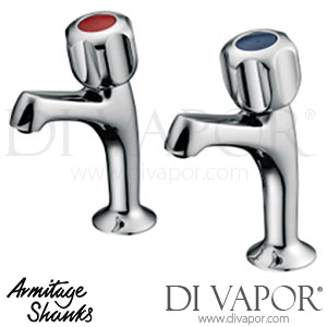 Armitage Shanks S7115AA Nuastyle Pair High Neck Sink Taps with Dual Anti Vandal Indices Spare Parts