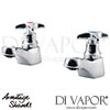 Armitage Shanks Sandringham Crosshead Pair Basin Taps Crosshead Handles Spare Parts