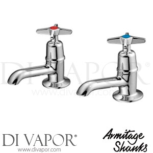 Armitage Shanks Alterna STD Pair BS5412 Basin Taps Spare Parts S7155AA GEN1