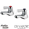 Armitage Shanks Alterna Quadrant Pair Quarter Bath Taps Handles Spare Parts