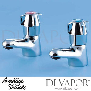 Armitage Shanks S7195AA Nimbus Pair Basin Taps with Dual Indices Spare Parts