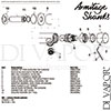 Armitage Shanks Avon Push Button Self Closing Bib Tap Spares