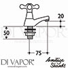 Armitage Shanks S7285AA Spare Diagram