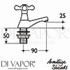 Armitage Shanks S7287AA Spare Diagram