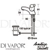Armitage Shanks S7372AA GEN1 Spare Diagram