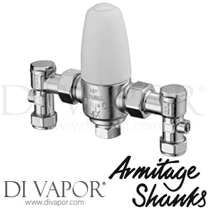 Armitage Shanks S7435AA Nuastyle 15mm Under Counterop Basin Thermostatic Valve Spare Parts