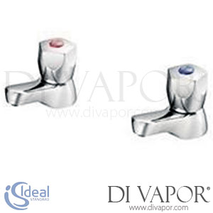 Ideal Standard S7467AA Swan New Bath Pts Rim Mounted Chrome 3/4