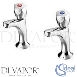 Ideal Standard S7481AA Swan New Hn Plrs Rim Mounted Chrome 1/2