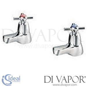 Ideal Standard S7487AA Swan New Bath Pts Rim Mounted Chrome 3/4