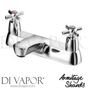 Armitage Shanks Swan New Bath Filler Rim Mounted Chrome 2H Xh Tap Spare parts S7488AA GEN1