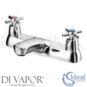 Ideal Standard S7488AA Swan Bath Filler Rim Mounted Chrome 2H Xh Spares