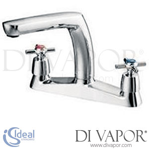 Ideal Standard S7492AA Swan New Kit Mixer R-Mounted Chrome 2H Hrs Xh Tap Spares