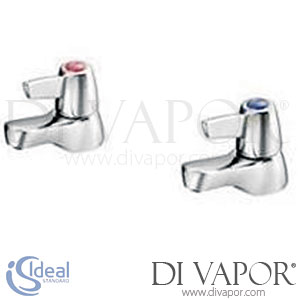 Ideal Standard S7494AA Swan New Bath Taps Pts Rim Mounted Chrome 3/4