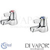 Ideal Standard Swan New Bath Taps Pts Rim Mounted Chrome Lh Spare Parts