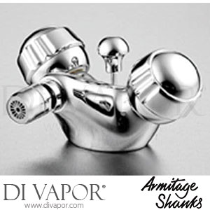 Armitage Shanks Millenia Q/T Dual Control Bidet Mixer with Pop-Up Waste Spare Parts S7502AA GEN1