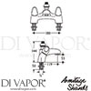 Armitage Shanks S7593AA GEN1 Mixer Spare Diagram