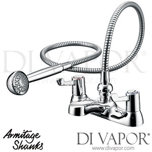 Armitage Shanks S7643AA Sandringham Lever Dual Control 2 Taphole Quarter Turn Bath Shower Mixer - Lever Handles - Spare Parts