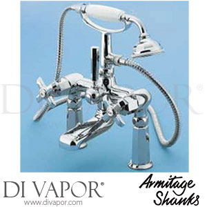 Armitage Shanks S7652AA Cliveden Pillar Mounted Bath & Shower Mixer Spare Parts