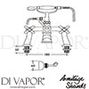 Armitage Shanks S7657AA GEN1 Mixer Spare Diagram