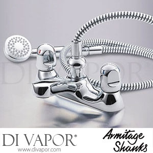 Armitage Shanks Sandringham STD Chrome Dual Control Bath Shower Mixer Spare Parts S7659AA GEN1