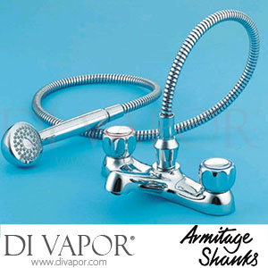Armitage Shanks Fairline Two Taphole Shower Mixer Complete with Kit Spare Parts S7681AA GEN1
