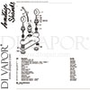 Armitage Shanks S7694AA GEN1 Mixer Spare Tech Diagram
