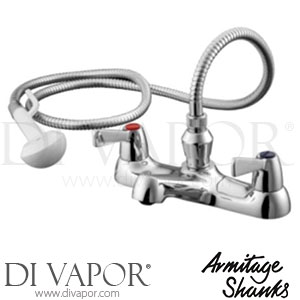 Armitage Shanks Alterna Quadrant Dual Control Quarter Turn Bath Shower Mixer Spare Parts S7770AA GEN1