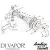 Armitage Shanks S7833AA GEN1 Spare Diagram