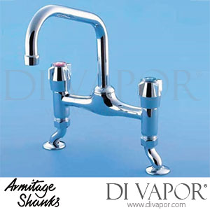 Armitage Shanks S7970AA Nimbus Dual Control Two Taphole 20cm Swivel Spout Pillar Basin / Sink Filler Chrome Spare Parts