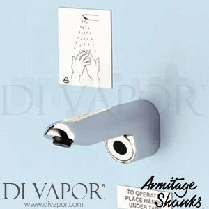 Armitage Shanks S8137AA Sensorflow Solo Panel Mounted Spout with Remote Panel Mounted Sensor Spare Parts