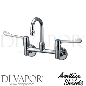 Armitage Shanks Markwik Dual Control Swivel Anti Splash Spout Wall Basin/Sink Mixer Spare Parts S8210AA GEN1