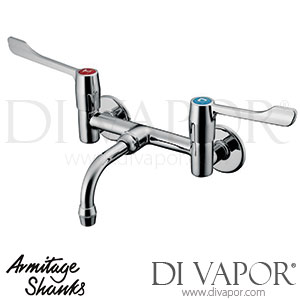 Armitage Shanks S8231AA Markwik Wall Basin / Sink Mixer with Concealed Inlets 15cm Levers Tap Spare Parts