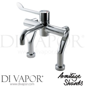 Armitage Shanks Markwik Pillar Sequential Thermostatic Basin / Sink Mixer 16cm Spout Tap Spare Parts S8238AA GEN1