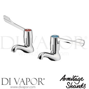 Armitage Shanks Markwik Basin Pillar Taps 15cm Levers Tap Spare Parts S8260AA GEN1