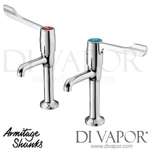 Armitage Shanks S8265AA Markwik High Neck Pillar Taps with 150mm Lever Handles Spare Parts