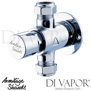 Armitage Shanks S9322AA Self Closing Exposed Shower Valve - Push Button - Spare Parts