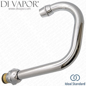 Ideal Standard S961201AA CHROME SWANECK & A/S for WALL MIXER