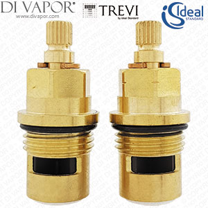 S9614NU Ideal Standard / Trevi 1/2 Inch On/Off Ceramic Disc 1/4 Turn Flow Cartridge for Taps and Shower Valves (Anti-Clockwise Close)